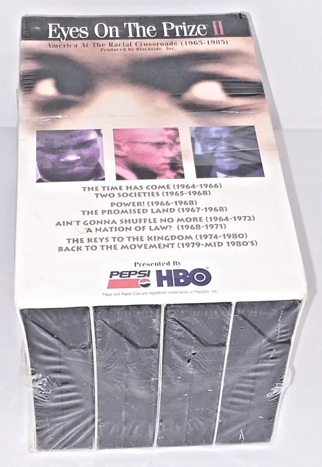 EYES ON THE PRIZE II(2) Pepsi/HBO 4 VHS Box Set America At The Racial Crossroads - Image 4 of 4