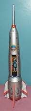 Holdraketa Rocket Ship Vintage Tin Litho Man ...