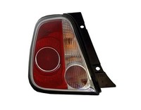 RÜCklicht Links Fiat 500 2010-2015 Mit Schwarzem Rahmen