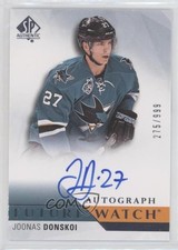 2015-16 SP Authentic Future Watch Auto 275/999 Joonas Donskoi #256 Auto 0ll