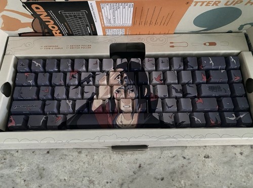 Higround Naruto performance 65 Keyboard - Itachi BRAND NEW - Picture 3 of 4