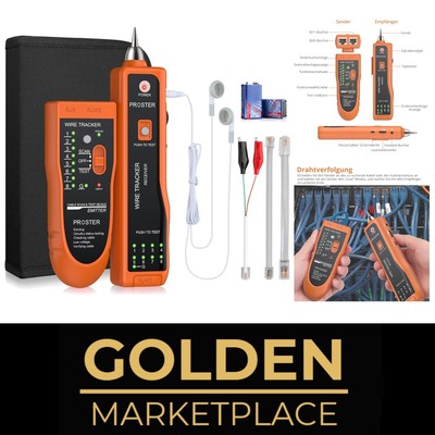 Netzwerkkabel Tester Ethernet RJ45 RJ11 BNC USB telefon Kabelverfolger