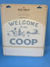 Welcome To Our Coop Sign - Rustic, Vintage Design