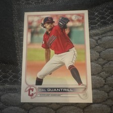 Topps 2022 Series 2 Cal Quantrill #347 Cleveland Guardians MLB Base Set