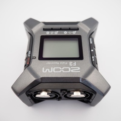 ZOOM F3 Field Recorder 32-Bit Float Portable Audio Recorder 2