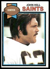 John Hill 1979 Topps #43 New Orleans Saints