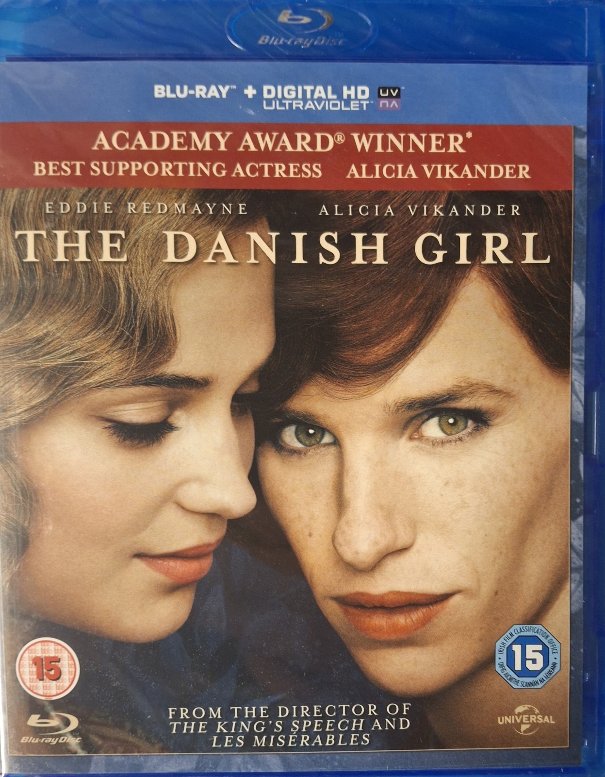 The Danish Girl Blu-Ray 2016 Eddie Redmayne/Alicia Vikander Brand New Sealed