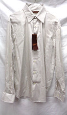 Men's PERRY ELLIS Principles 109 SWAN 48SW7052PS Cotton LS Dress Shirt M NWT