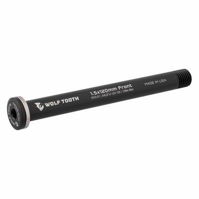 Wolf Tooth Components Vorderachse, schwarz, 1,5 x 120 mm