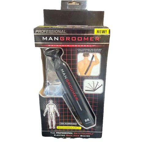 MANGROOMER - PROFESSIONAL Do-It-Yourself Electric Back Hair Shaver