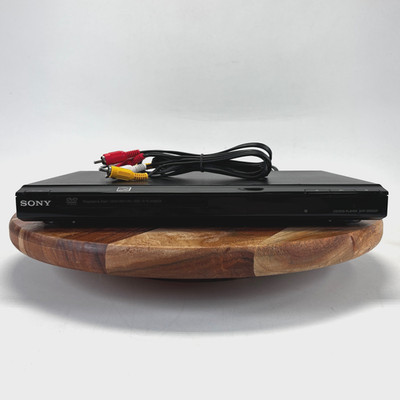 Sony DVP-SR200P DVD CD Player w RCA Cables - Tested, Working