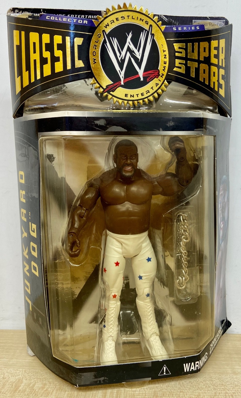 WWE - Junkyard Dog wrestling figure - Jakks Classics **Brand New**