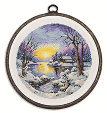 Winter Counted cross stitch kit 1296A