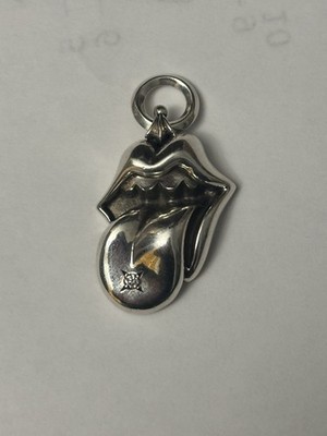 AUTHENTIC Chrome Hearts Rolling Stones Pendant 2005 | eBay