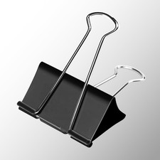 AZ Shi Kong Jumbo Binder Clips 3 inch, Binder Clips Extra Large Heavy Duty 36 Pc