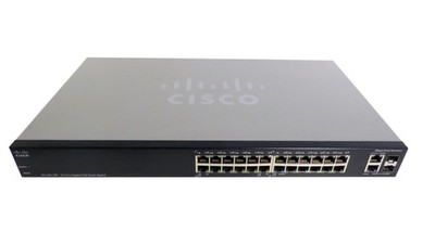 Cisco Systems SG200-26P SLM2024PT V01 26-Port Gigabit PoE Smart Switch