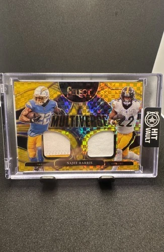 2025 Panini Select - Multiverse Najee Harris #MVJ-NHS Gold Prizm /10 (MEM)