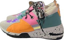 Sneakers Chunky Women Size 7� - 8 Retro 90's Cape Robin  Multi-Color Lace Up