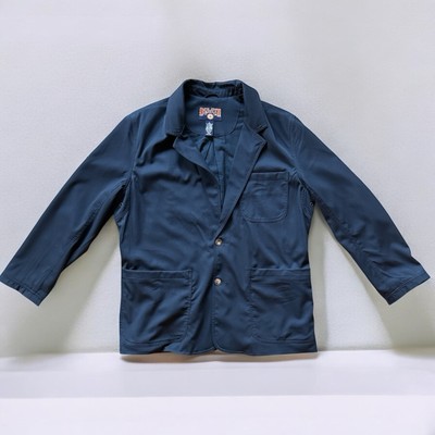 Duluth Trading Co Men s Navy Blue Fire Hose Presentation Coat Size L