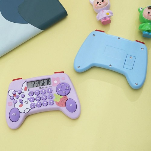 Gamepad Calculator Silicone Button Mini Keyboard Calculator Cartoon Practical - Picture 2 of 15