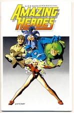 Amazing Heroes #35 VG, Preview Spider-Man's Black Costume, Fantagraphics 1983