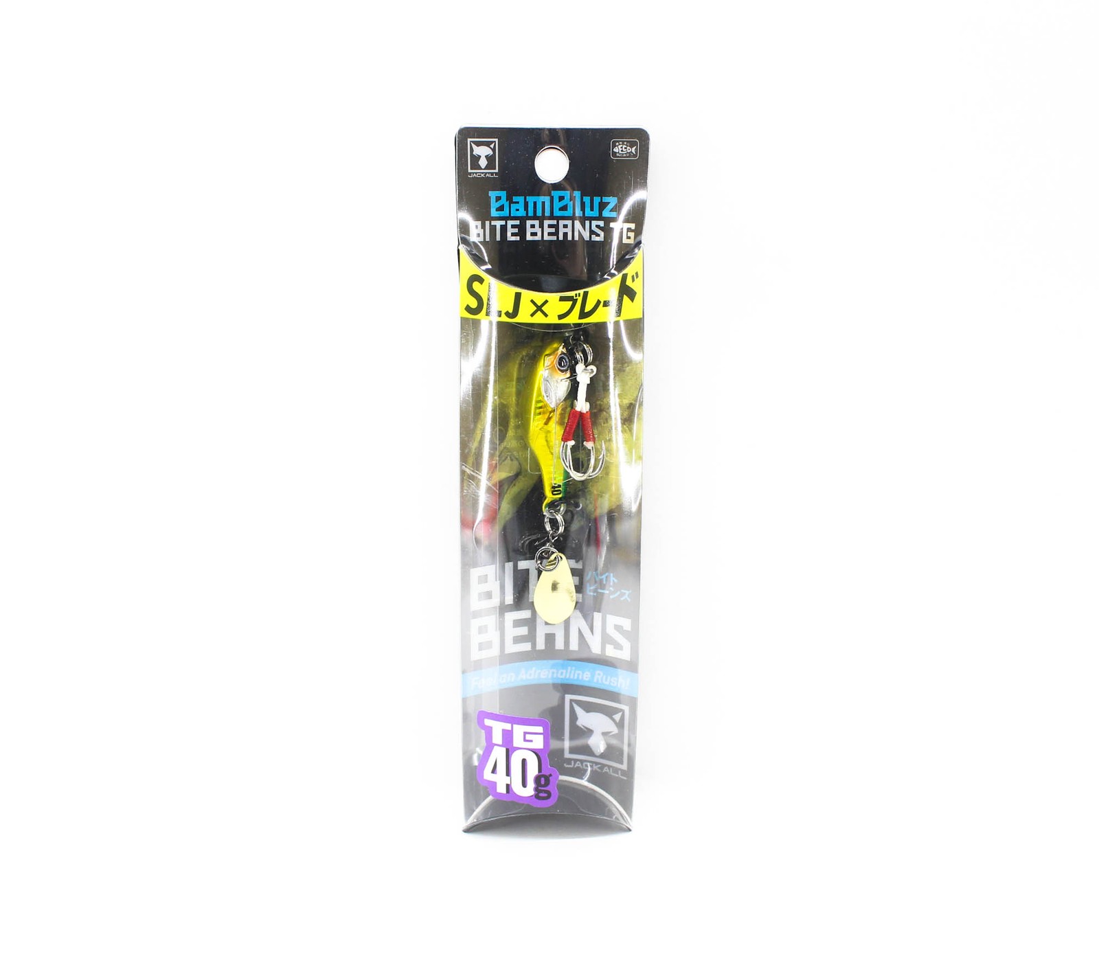Jackall Metal Jig Big Backer Bite Beans TG Tungsten 40 gram BorderHL (4374)