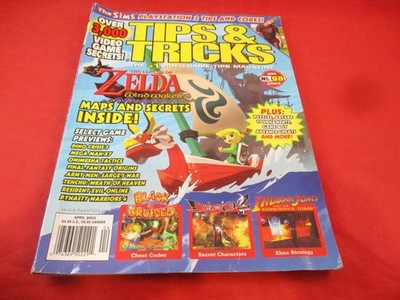 Tips & Tricks Magazine No. 98 April 2003 Legend of Zelda The Wind Waker Cover