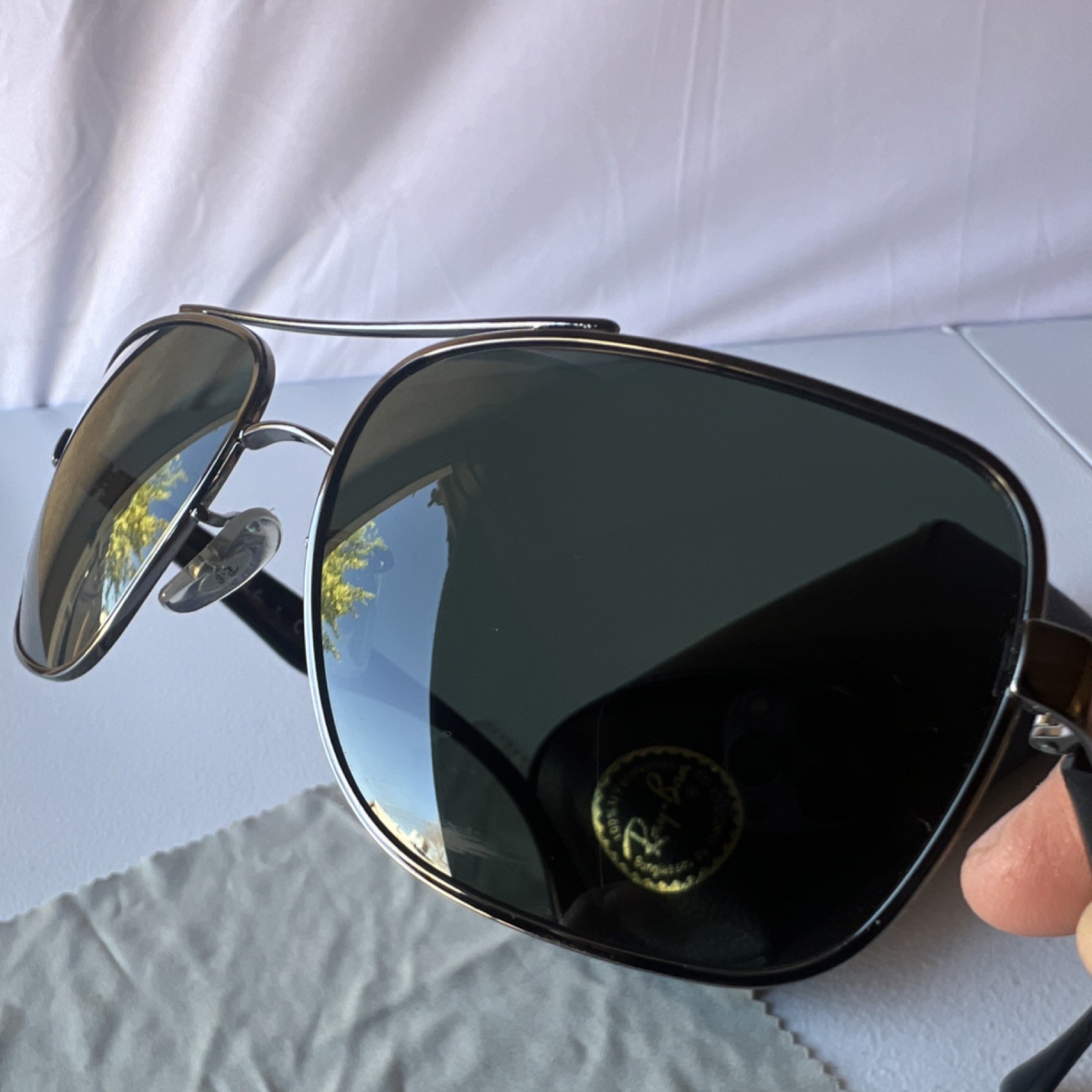 Ray-Ban RB3483 004/71 Rectangular Lightweight Sun… - image 2