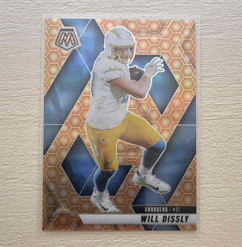 Panini 2025 Mosaic Football Will Dissly Honeycomb Prizm Los Angeles Chargers SSP