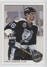 1992-93 O-Pee-Chee Premier Chris Kontos #123 0c4