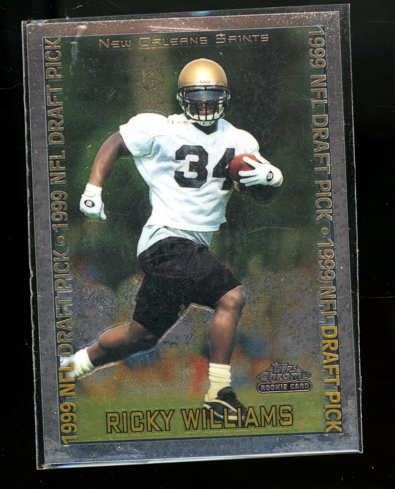 1999 Topps Chrome - 1999 NFL Draft Pick Ricky Williams #135 (RC)