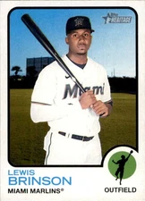 2022 Topps Heritage #39 Lewis Brinson NM-MT Marlins ID:41189