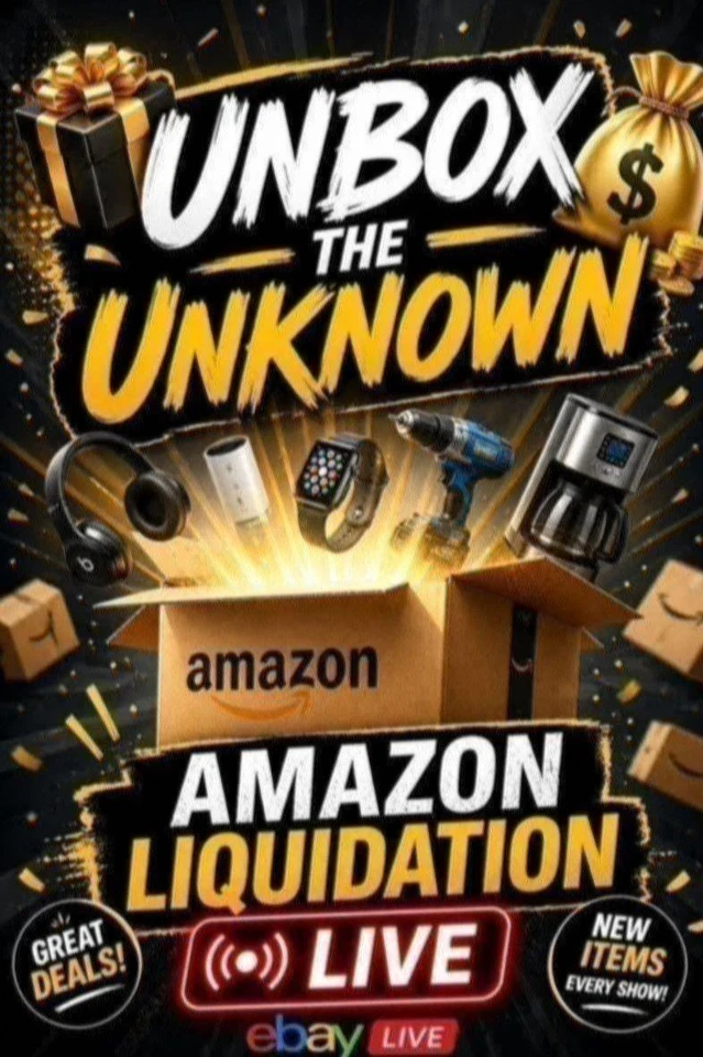 Unbox the Unknown 🎁💰 Amazon Liquidation Live