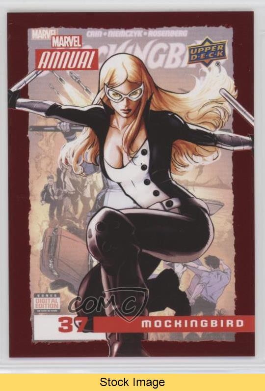2016 Upper Deck Marvel Annual Red Mockingbird #37 READ 09q5