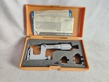 Mitutoyo 117-107 Uni-Mike Multi Anvil Micrometer, 0"-1", .0001" In Case