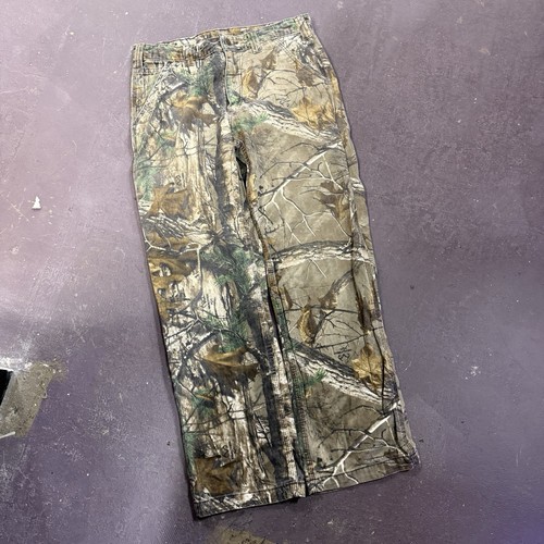 Carhartt Realtree Camo Pants Men's 32”x30” Relaxed Fit Stretch 102288 977