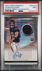 2024 Topps Midnight Caleb Williams ROOKIE RC PATCH JERSEY Auto CW PSA 9 BEARS