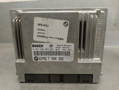 DME7508292 5760200 motorsteuergerät BMW SERIE 3 BERLINA E46 318I 1998