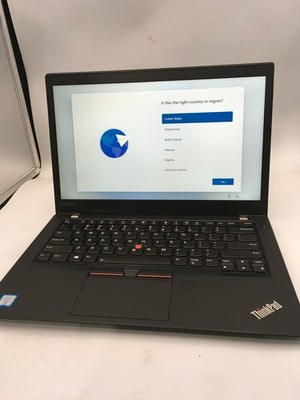 Lenovo Thinkpad T470s 14'' Intel Core i5 6th Gen 4GB RAM 128GB SSD Windows 11