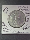 1923-S Walking Liberty Half Dollar 90% Silver San Francisco Mint Semi-Key VF
