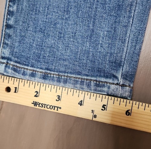 Banana Republic Slim Straight Premium Denim Distressed 28 Boyfriend Actual 29x28 - Picture 10 of 12