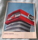 Vintage original Massey Ferguson full line brochure dated 1964