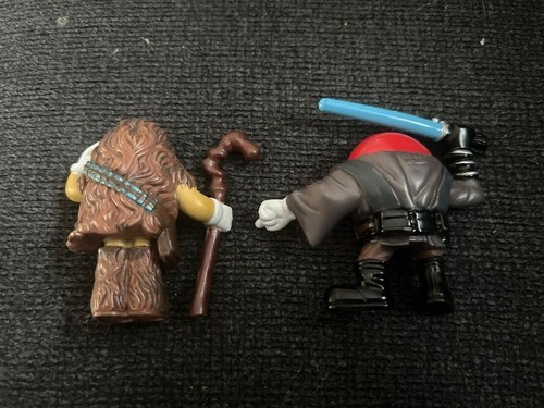 (2) Figuras M&M Jedi Chewbacca de Star Wars - Imagen 2 de 2