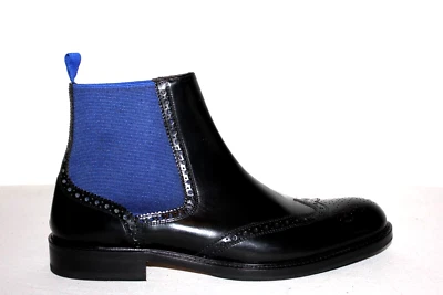 Pollini Herren Chelsia Boots, MEGA SCHICKE Stiefelette, LEDER, NEU Gr.45 - Bild 1 von 4