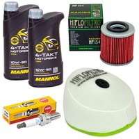 Wartung Set ÖL 2L Luftfilter ÖLfilter ZüNdkerze FüR Husqvarna SM 510 R 2005-2010