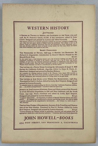 Journal of the West, October 1965, Vol 4 No 4, Western History & Geography - Picture 2 of 5