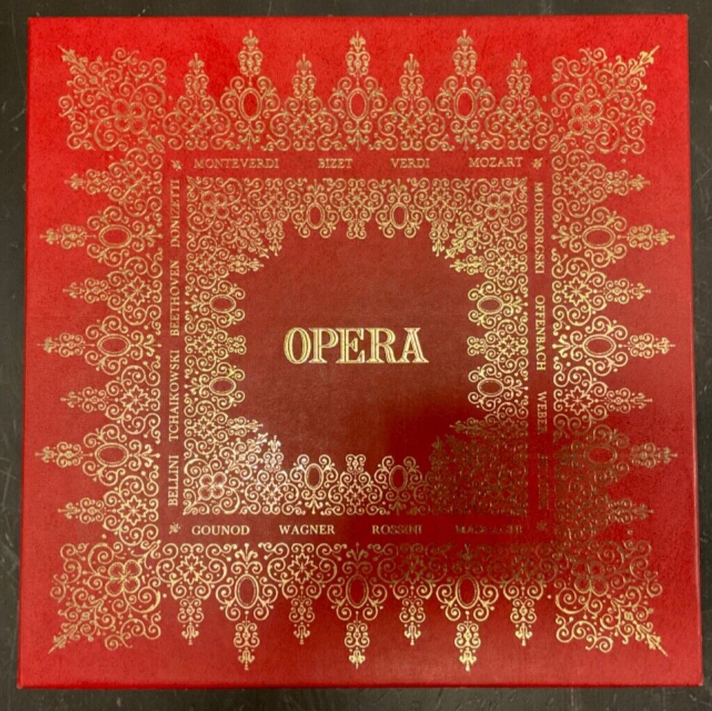 Concert Hall Opera Box 6 x LP,  Quiex Vinyl. Massenet, Offenbach, Gounod