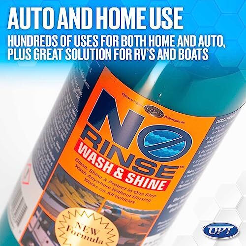 Optimum No Rinse Wash and Shine - ONR Car Wash, New Formula Version 5, Safe o... - Picture 5 of 7