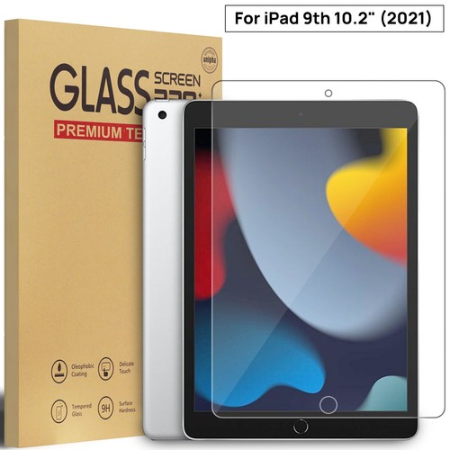 2x Tempered Glass Screen Protector F iPad Pro M4 11th 10 9 8 7 6 Air M3 6 5 4 3 - Picture 12 of 35