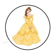 PRINCESS ENVELOPE SEALS LABELS STICKERS FAVORS